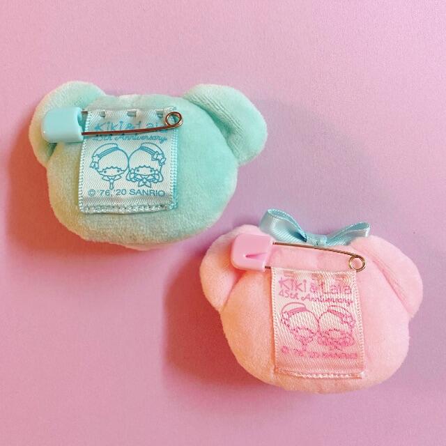 サンリオ - 値下げ【キキララ】パフポフ ぬいぐるみバッジ2個 サンリオ - 値下げ【キキララ】パフポフ ぬいぐるみバッジ2個