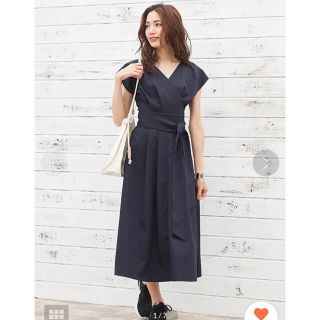 ティティベイト(titivate)の　iuiu様専用　ティティベイト💙カシュクールワンピース👗(ロングワンピース/マキシワンピース)