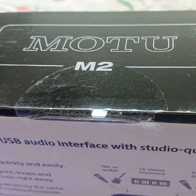 【新品未開封】MOTU M2 オーディオインターフェイス【希少・入手困難】 2