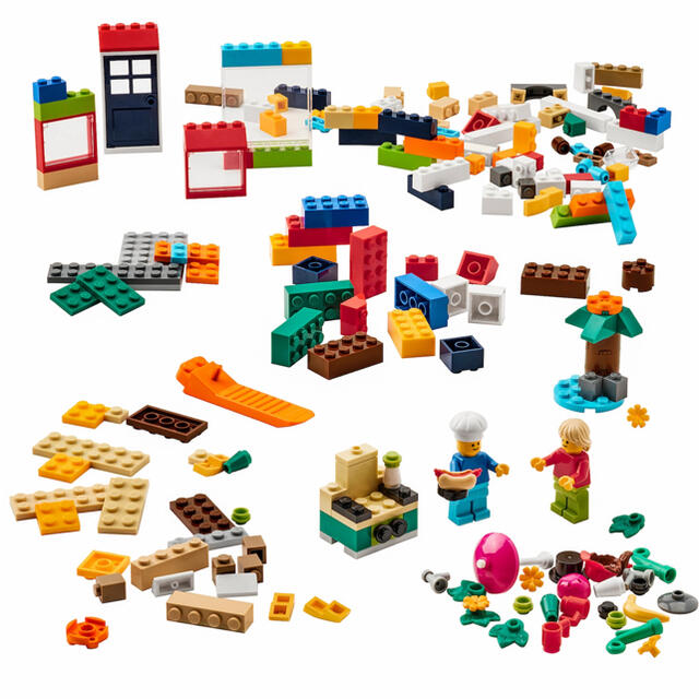 IKEA(イケア)のBYGGLEKビッグレクIKEA LEGOコラボ商品ブロック201ピース送料込 キッズ/ベビー/マタニティのおもちゃ(知育玩具)の商品写真