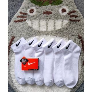 ナイキ(NIKE)のNIKE 靴下 白 21〜23cm ソックス 6足セット(ソックス)