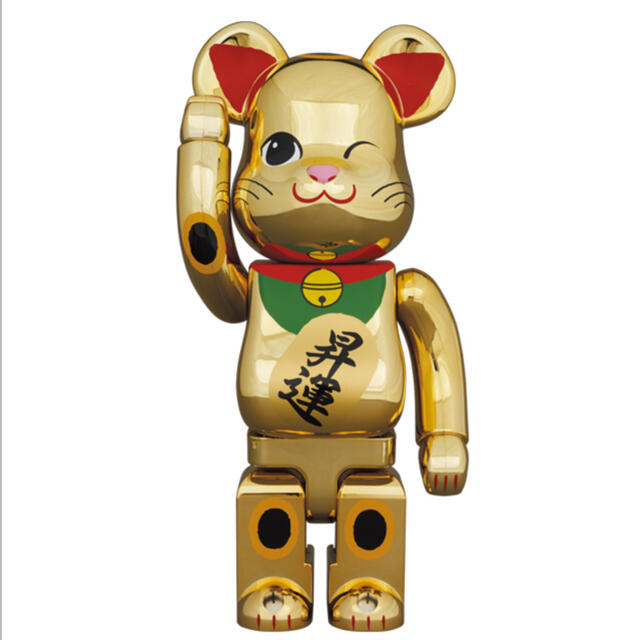 BE@RBRICK 招き猫 昇運 弐 金メッキ 100％400％セット×2エンタメ/ホビー