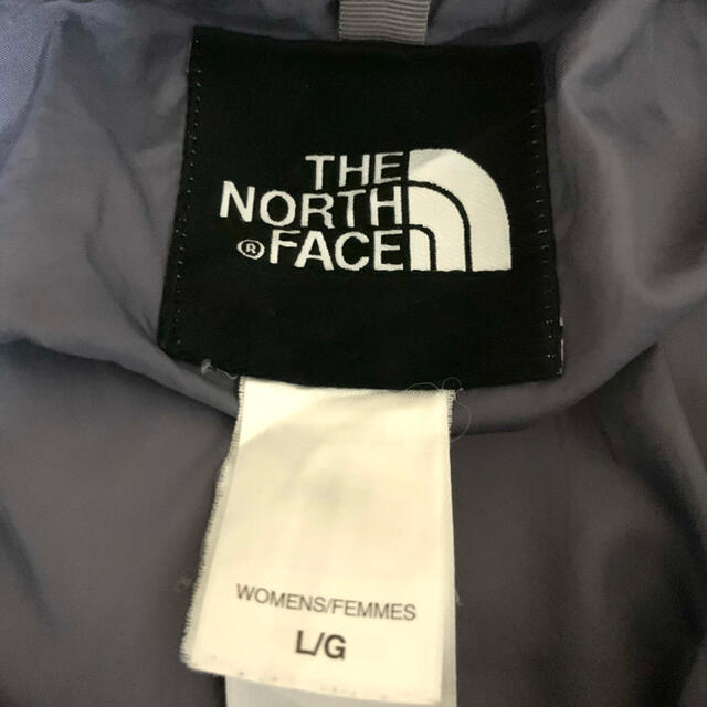 THE NORTH FACE(ザノースフェイス)のThe North Face ノースフェイス ナイロンジャケット 白 水色 L レディースのジャケット/アウター(ナイロンジャケット)の商品写真