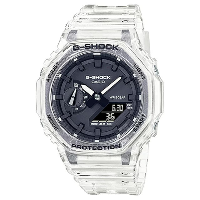 CASIO G-SHOCK GA-2100SKE-7AJF1秒最大セット