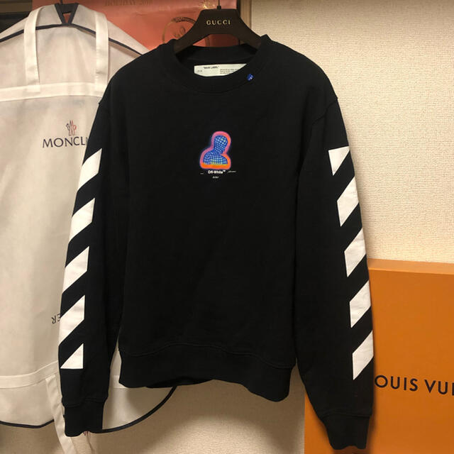 再入荷好評 OFF-WHITE - off-white オフホワイト トレーナー
