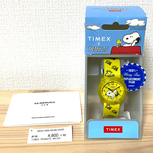 TIMEX(タイメックス)の新品　TIMEX × PEANUTS SNOOPY WATCH スヌーピー 時計 レディースのファッション小物(腕時計)の商品写真