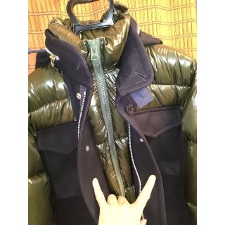 sacai - 心斎橋パルコ限定 SACAI サカイ パファージャケット カーキ
