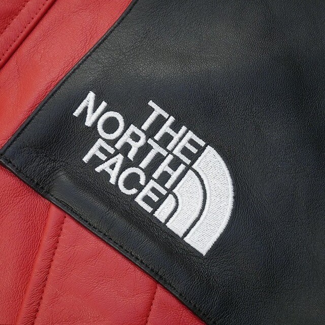 Supreme(シュプリーム)のSUPREME ×The North Faceレザーマウンテンジャケット メンズのジャケット/アウター(マウンテンパーカー)の商品写真