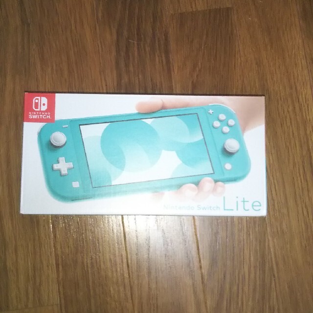 Nintendo Switch(ニンテンドースイッチ)の新品 送料込 Nintendo switch Lite ターコイズ エンタメ/ホビーのゲームソフト/ゲーム機本体(携帯用ゲーム機本体)の商品写真