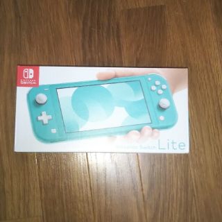 ニンテンドースイッチ(Nintendo Switch)の新品 送料込 Nintendo switch Lite ターコイズ(携帯用ゲーム機本体)