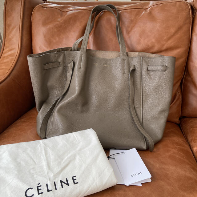 かわいい！ celine - セリーヌ カバ ファントム トートバッグ トープ