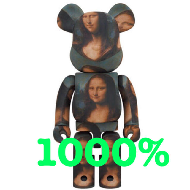 MEDICOM TOY(メディコムトイ)のBE@RBRICK LEONARDDEVINCI Mona Lisa 1000％ エンタメ/ホビーのフィギュア(その他)の商品写真