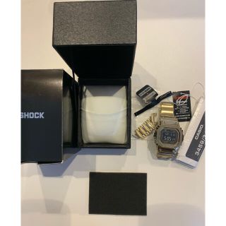 ジーショック(G-SHOCK)の美品　CASIO G-SHOCK GMW-B5000GD-9JF(腕時計(デジタル))