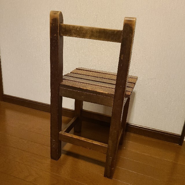 昭和レトロ 小学校の椅子