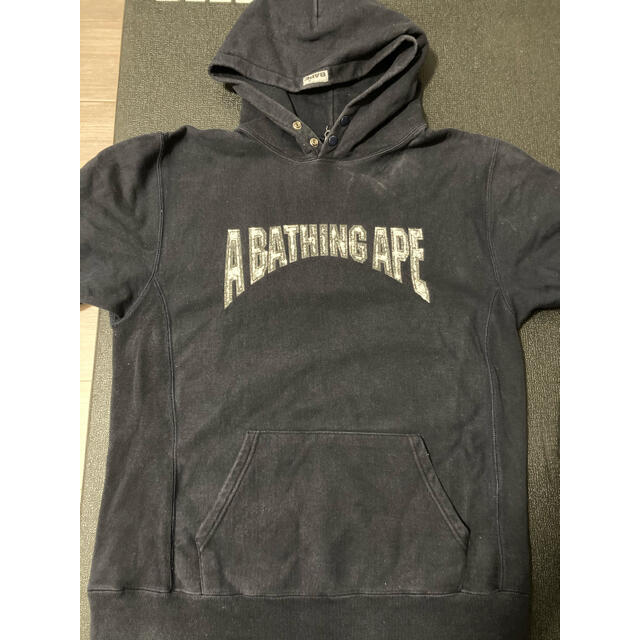 A BATHING APE/エイプ 初期タグ スウェット 七分袖 メンズM www