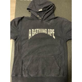 アベイシングエイプ(A BATHING APE)の【初期タグ】APE パーカー【ヴィンテージ】(パーカー)