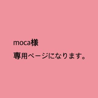 moca様 専用ページになります。(その他)