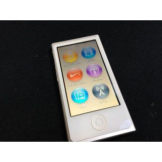 アップル(Apple)のApple iPod nano 第7世代 16GB シルバー(ポータブルプレーヤー)