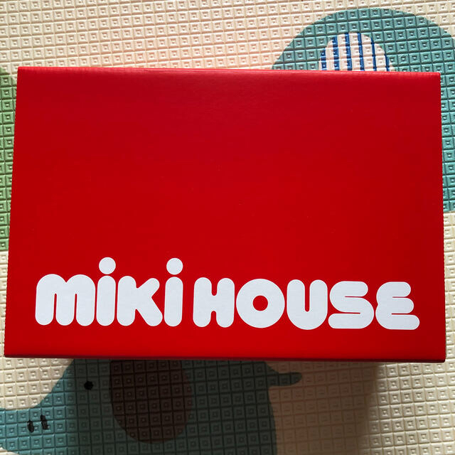 新品 MIKIHOUSE  ダブルラッセルキッズシューズ