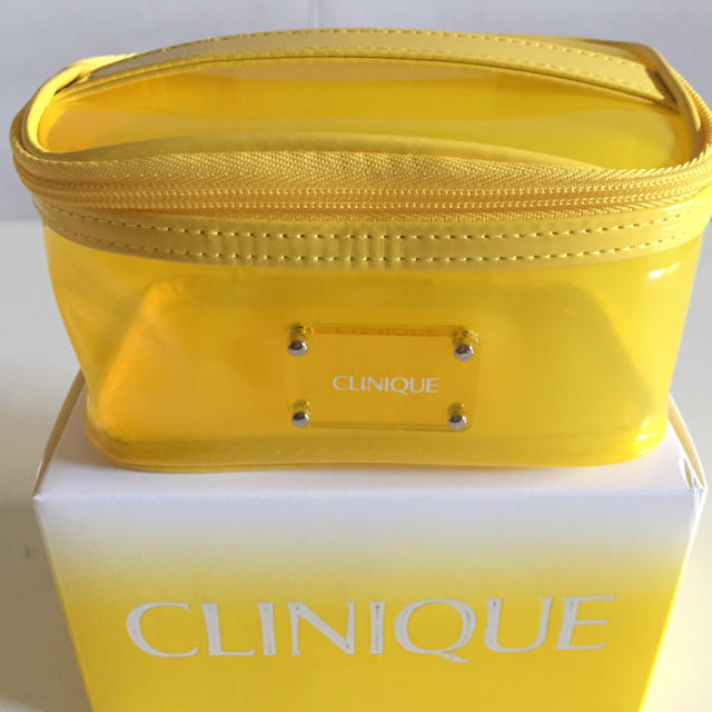 CLINIQUE(クリニーク)のクリニーク ビニールバニティ レディースのファッション小物(ポーチ)の商品写真