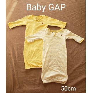 ベビーギャップ(babyGAP)のりんご様専用☆　ベビーワンピース　ベビー服　babyGAP(ロンパース)