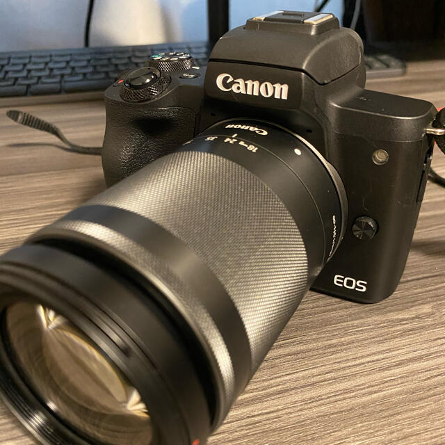Canon - Canon EOS Kiss M Ef-M18-150 ケース付