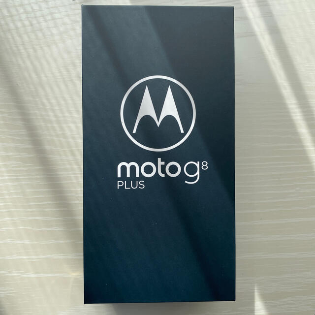 新品✨motorola Moto G8 Plus コズミックブルー