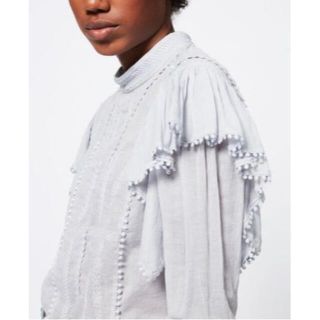 Isabel Marant - ISABEL MARANT ETOILE フリル ブラウス シャツの通販