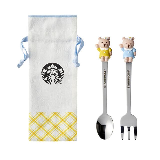 Starbucks Coffee - 韓国 スターバックス 21春 ベアリスタ カトラリー