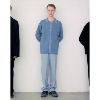 AURALEE 21ss FLAT YARN RIB KNIT CARDIGANの通販|ラクマ