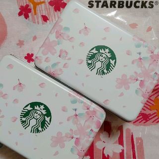 スターバックスコーヒー(Starbucks Coffee)の◇2缶◇ スターバックス クッキー さくら ベリー チョコレートクッキー(菓子/デザート)