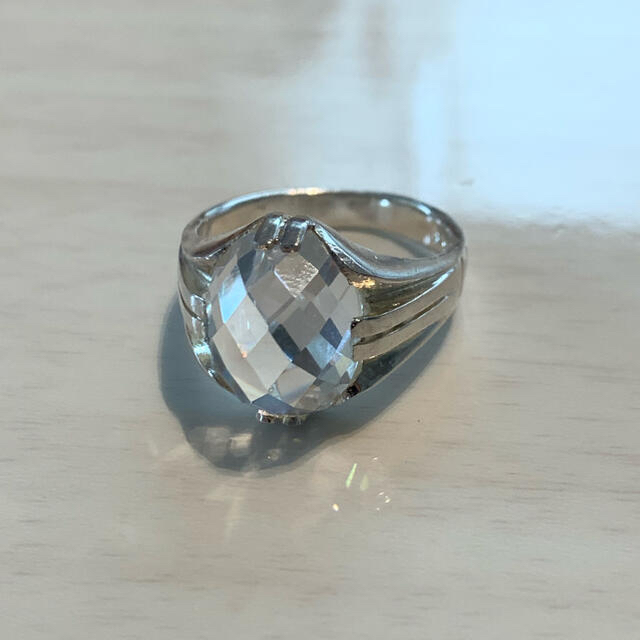 指輪 リング シルバー　ジルコニア メンズのアクセサリー(リング(指輪))の商品写真