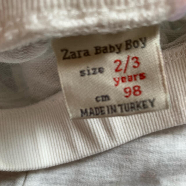 ZARA KIDS(ザラキッズ)のZara baby スウェットパンツ キッズ/ベビー/マタニティのキッズ服男の子用(90cm~)(パンツ/スパッツ)の商品写真