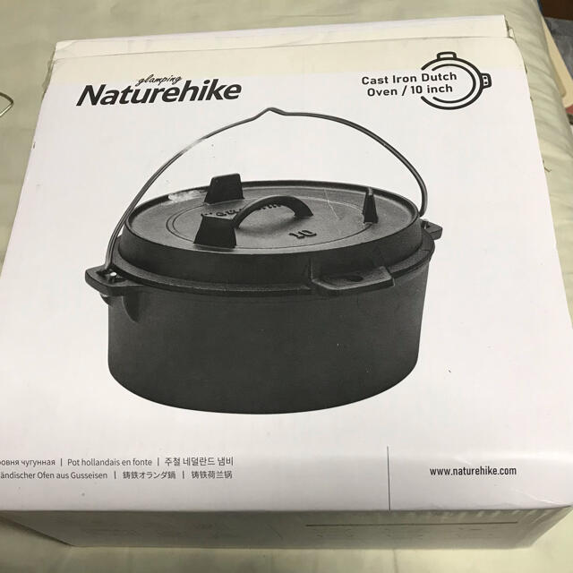 naturehike ダッチオーブン　10インチ（25cm）