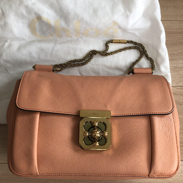 クロエ　Chloe  エルシー　ピンク　ハンドバッグ　極美品　美品　正規品