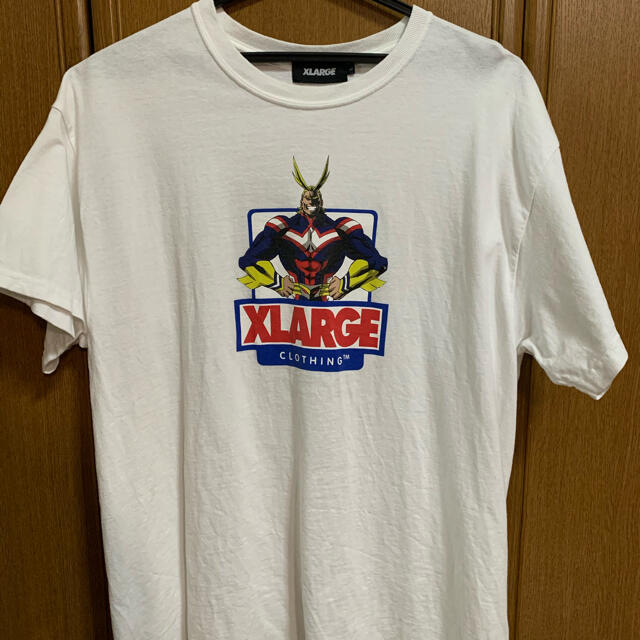 XLARGE(エクストララージ)のXLARGE×僕のヒーローアカデミア　オールマイト　コラボTシャツ メンズのトップス(Tシャツ/カットソー(半袖/袖なし))の商品写真