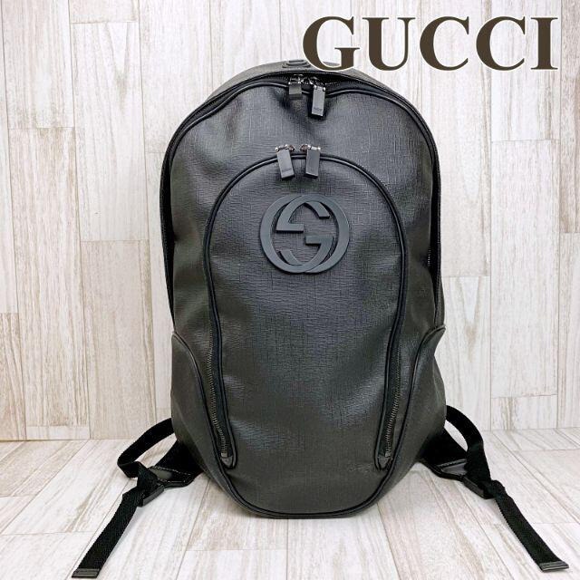 Gucci - グッチ リュック バックパック インターロッキングG 223705