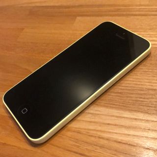 アイフォーン(iPhone)のiPhone 5c 32GB au イエロー(スマートフォン本体)