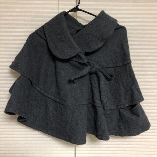 古着【希少】COMME des GARCONS ケープショート丈ジャケット ポンチョ