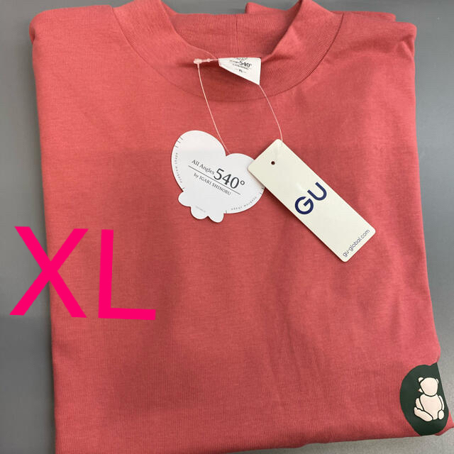 GU(ジーユー)の完売品！イガリシノブ♡gu！グラフィックT(半袖)540° 2♡pink♡XL レディースのトップス(Tシャツ(半袖/袖なし))の商品写真