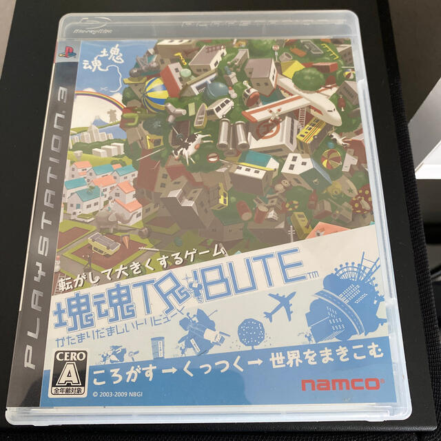 BANDAI(バンダイ)の塊魂TRIBUTE（トリビュート） PS3 エンタメ/ホビーのゲームソフト/ゲーム機本体(家庭用ゲームソフト)の商品写真