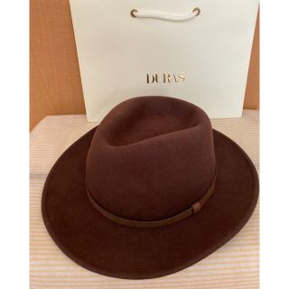 デュラス(DURAS)の新品　デュラス　ハット　ブラウン(ハット)