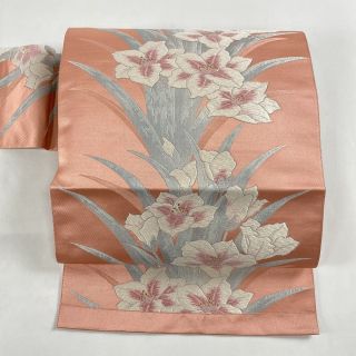 名古屋帯 美品 優品 正絹 【中古】(帯)