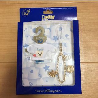 ディズニー(Disney)のTDS 10周年 ストラップチャーム(キャラクターグッズ)