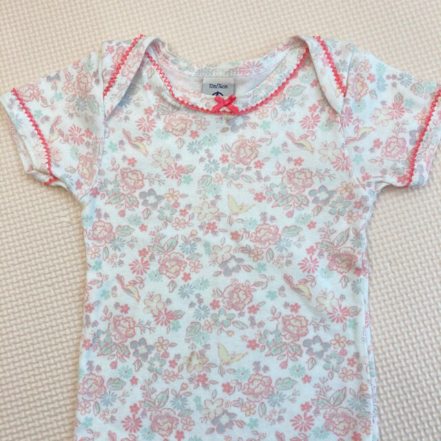 PETIT BATEAU(プチバトー)のプチバトー　ロンパース 肌着　 キッズ/ベビー/マタニティのベビー服(~85cm)(肌着/下着)の商品写真