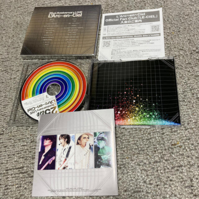 L'Arc～en～Ciel(ラルクアンシエル)の25th L'Anniversary LIVE  L'Arc～en～Ciel  エンタメ/ホビーのCD(ポップス/ロック(邦楽))の商品写真