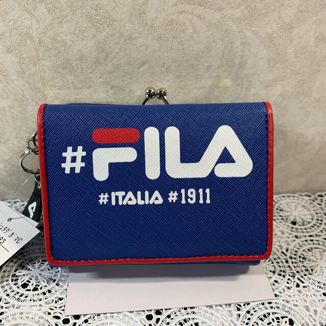 FILA(フィラ)の新品未使用  フィラ FILA 財布 折財布 がまぐち ハッシュタグ レディース レディースのファッション小物(財布)の商品写真