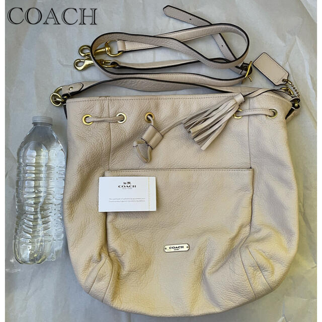 COACH(コーチ)の出品明日正午まで❗️「可愛く上品に」COACH コーチ　ショルダーバッグ レディースのバッグ(ショルダーバッグ)の商品写真