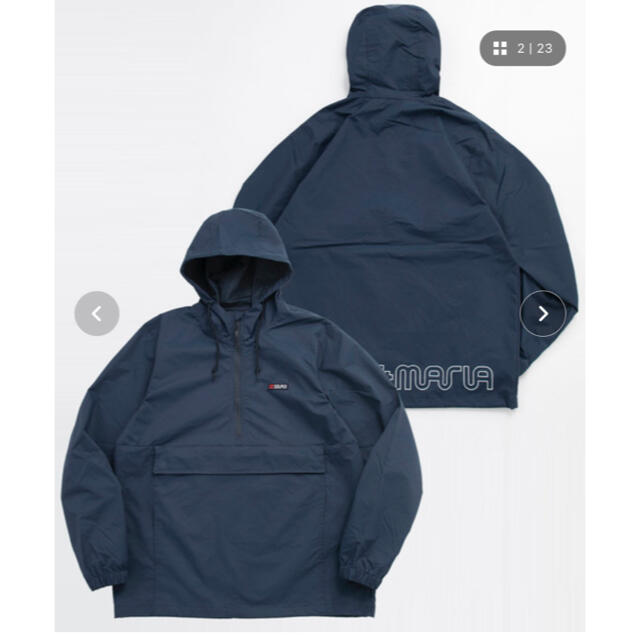 SILAS(サイラス)のSILAS&MARIA LOGO ANORAK. 未使用 メンズのトップス(パーカー)の商品写真