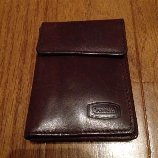 フォッシル(FOSSIL)のFOSSILカードケース マネークリップ(名刺入れ/定期入れ)